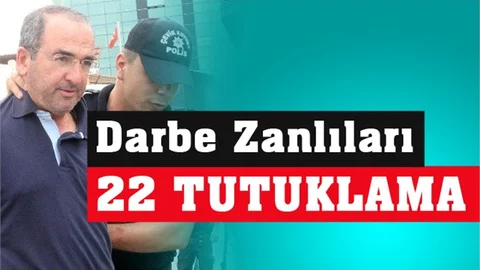 Mersin'deki Darbe Zanlılarının Tamamı Tutuklandı