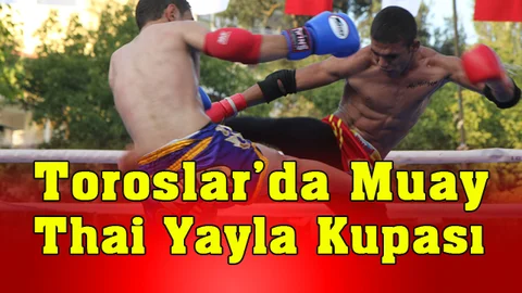 Mersin Toroslar’da Muay Thai Yayla Kupası