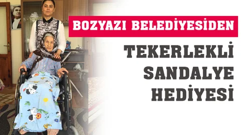 Mersin Bozyazı Belediyesi Yaşlıların Eli Ayağı Oluyor