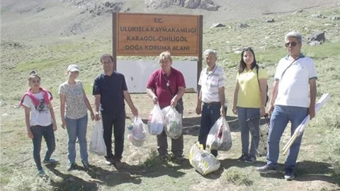 TARSUS’TAN  GİTTİLER, ÇİNİLİGÖLÜ TEMİZLEDİLER