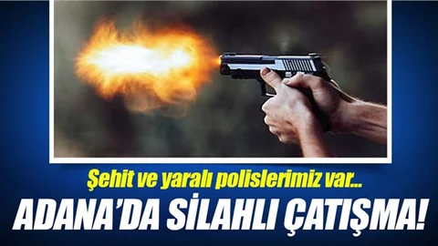 Adana'da Silahla Yaralama Olayına Müdahale Eden Polislere Saldırı