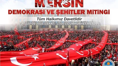 Demokrasi ve Şehitler Mitingi