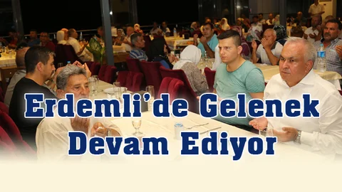 Mersin Erdemli Belediyesi Hacı Adaylarıyla Yemekte Buluştu