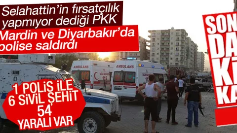 Mardin ve Diyarbakır'da bombalı saldırı