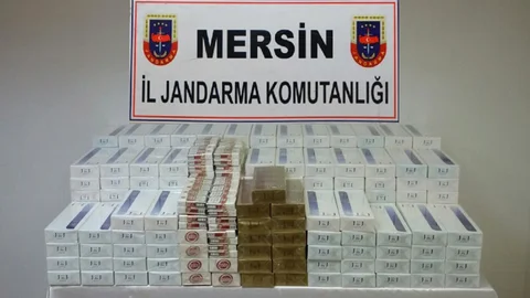 Jandarma Otobüs Bagajında Kaçak 2.530 Paket Sigara Ele Geçirdi