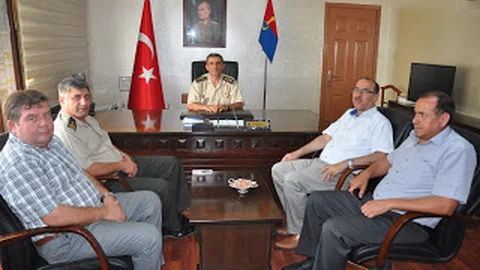 Yüzbaşı Mahmut Erin Tarsus'ta göreve başladı