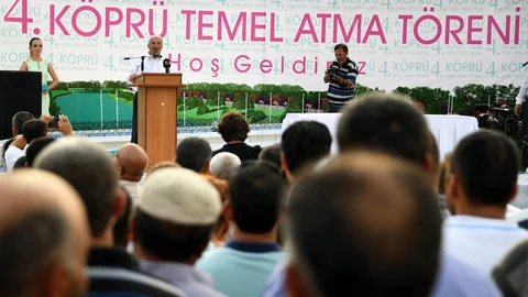 Mersin Silifke Göksu Nehri Üzerine Yapılacak 4. Köprü İçin Temel Atma Töreni Yapıldı