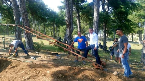 Çamlıyayla'da Motor Festivali