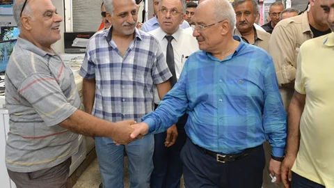 Başkan Kocamaz, Zafer Çarşısı Esnafıyla Bir Araya Geldi