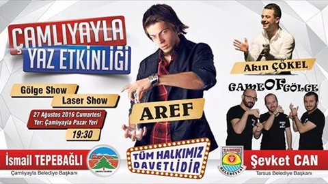 ÇAMLIYAYLA'DAKİ ETKİNLİK İPTAL