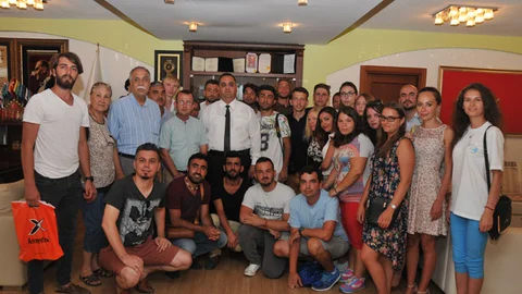 Gönül Gözü Projesi Konuklarında Belediye Başkanına Teşekkür