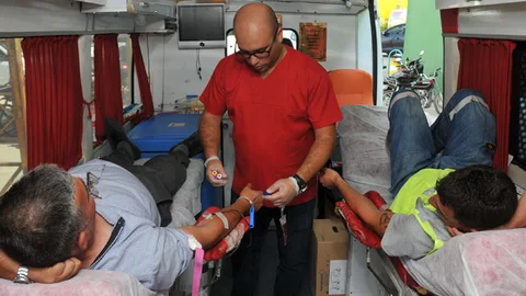 Belediye Çalışanlarından Kan Bağışı