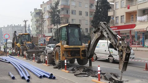 MESKİ'den Mahallelerdeki İçmesuyu Alt Yapısında Yenileme