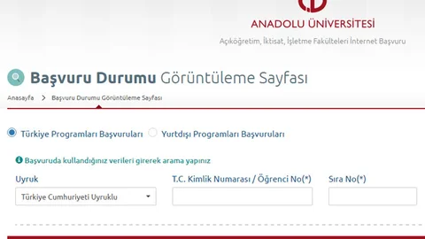 AÖF Başvuru Kredi Kartı ile Ödeme, Kredi Kartı İle Ödeme AÖF Kayıt