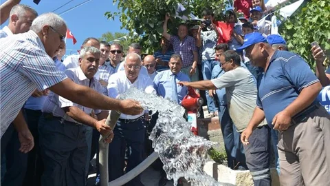 SİLİFKE’DE 6 MAHALLE İÇME SUYUNA KAVUŞTU