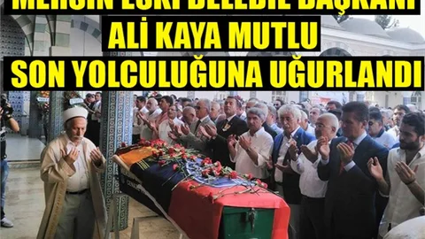 Ali Kaya Mutlu, son yolculuğuna uğurlandı