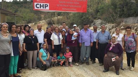 ONLARI YÖRÜKLERLE BULUŞTU