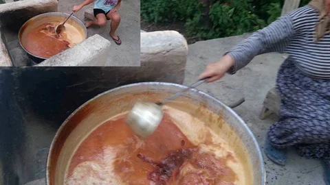 Mut'ta pekmez geleneği yaşatılmaya devam ediyor