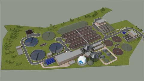 Mezitli İleri Biyolojik Atıksu Arıtma Tesisi Temeli Atılıyor