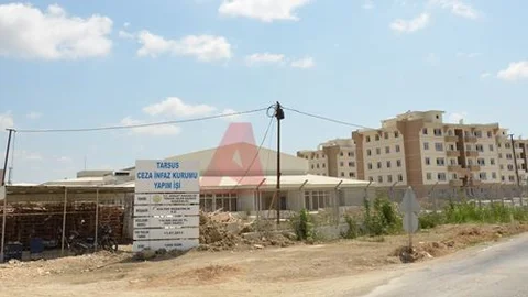 Mersin Tarsus Kampüs Cezaevi Yapımında Sona Doğru: 2500 Kişi Çalışacak