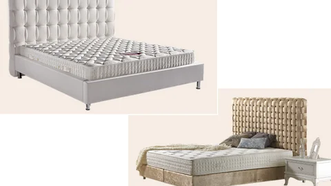 Yeni Yatağımla Birlikte Bir Yatak Başlığı Aldım