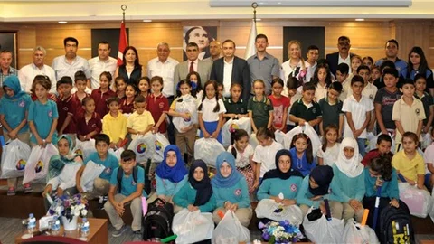 600 öğrenci sevindirildi