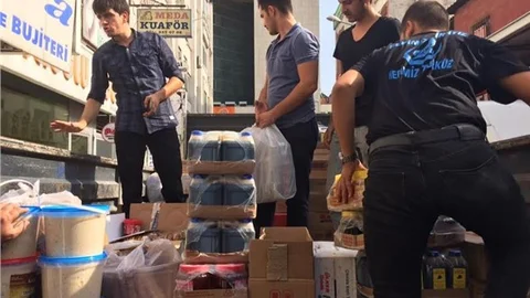 Türkmen Soydaşlarımıza Gıda Yardımı