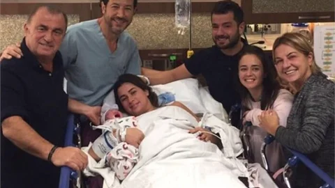 İşte Fatih Terim ve Torunu