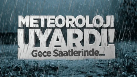 Mersin'de Bu Gece Yağış  Bekleniyor