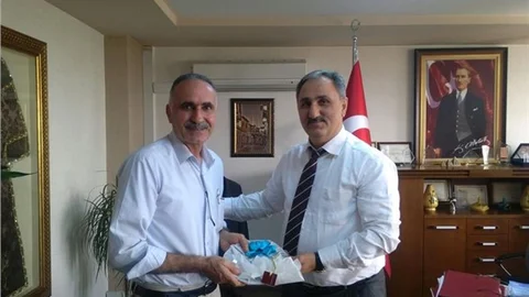 Mersin il Sağlıkta Emekliliğe ayrılan personellere kabul