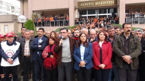 Mersin'de HDP'li Belediyeden Tepki Geldi