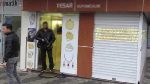 Kuyumcuda Silahlı Soygun