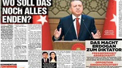 Cumhurbaşkanı Erdoğan'a Almanya'dan Hakaret