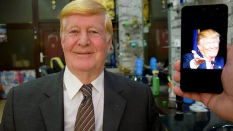 Giresunlu Trump  ABD Başkanı'na Benzerliğiyle Çok Şaşırttı