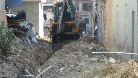 Nusaybin'de Teller Kaldırılınca Çatışma Ortamı Ortaya Çıktı