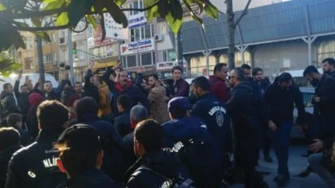 HDP Eylemine Saldırı