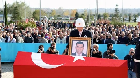 Şehit Kaymakam İçin Eller Semaya Açıldı