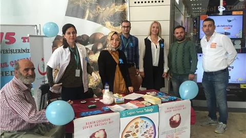 Toplum Sağlığı Merkezinde stant açtılar