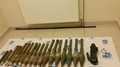 Van'da PKK'ya Ait Çok Sayıda Mühimmat Ele Geçirildi