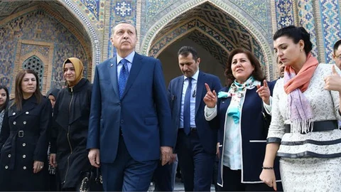 Erdoğan'dan Şanghay 5'lisi Açıklaması