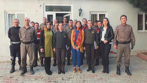 Jandarma Komutanlığı Personeline Bilgi Verildi