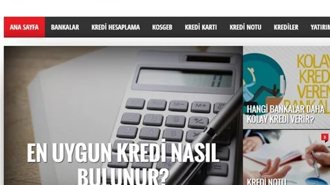 Kredinotumuz.com Kredi haberleri ile sizlerle