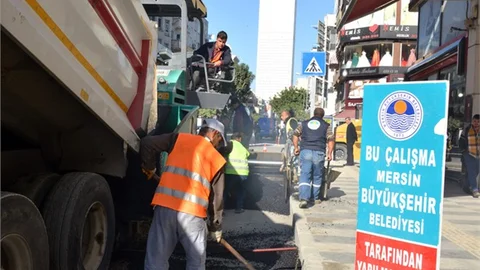KENTSEL TASARIMIN İLK ASFALTI DÖKÜLDÜ
