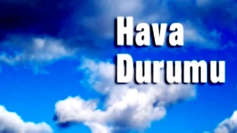 MERSİN İÇİN 5 GÜNLÜK HAVA DURUMU