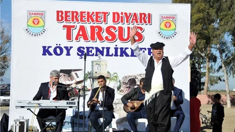 TARSUS’TA KÖY ŞENLİKLERİ ÇİÇEKLİ MAHALLESİ'NDE BAŞLADI