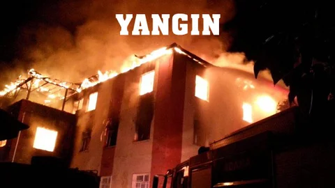 Adana' Aladağ'da Öğrenci Yurdunda Çıkan Yangında Ölü Sayısı Artıyor!