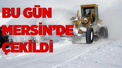 Mersin'in Bir Çok İlçesinde Kar Sürprizi