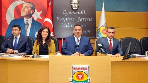 TARSUS BELEDİYE MECLİSİ ARALIK AYI TOPLANTISINI YAPTI