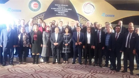 Anamur Belediyesi’ne Kadın Dostu İş Yeri Ödülü Verildi