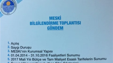  MESKİ KENDİNİ MERSİN'E ANLATACAK